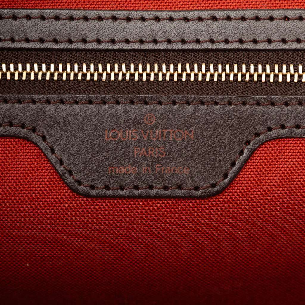 Louis Vuitton Damier Ebene Nolita Brown Good condition - Box View