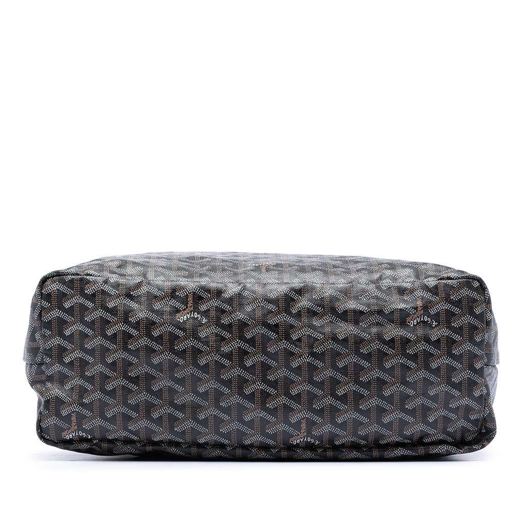 Goyard Goyardine Saint Louis PM Black Canvas Very good - Inside View