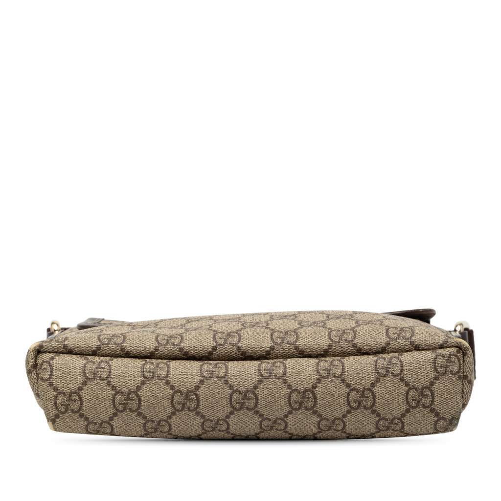 Gucci GG Supreme Crossbody Beige Very good - Inside View
