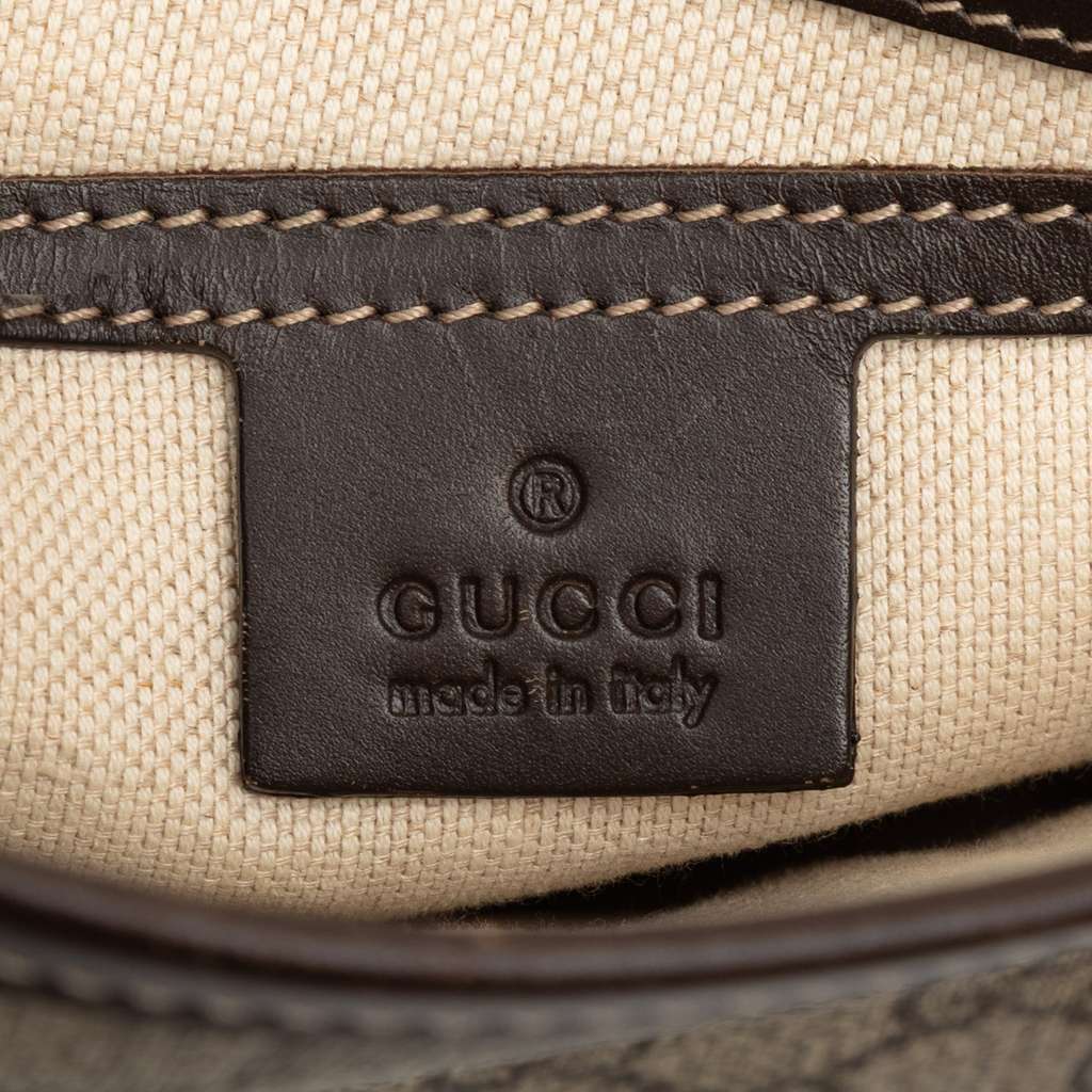 Gucci GG Supreme Crossbody Beige Very good - Box View
