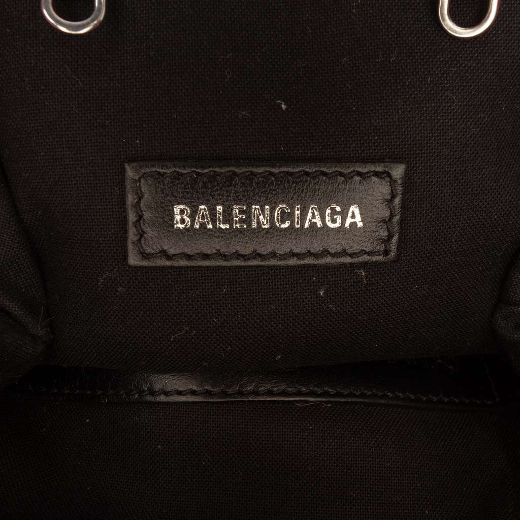 Balenciaga Mini Grained Calfskin Cloud Coin Purse On Strap Pink Leather Very good - Box View