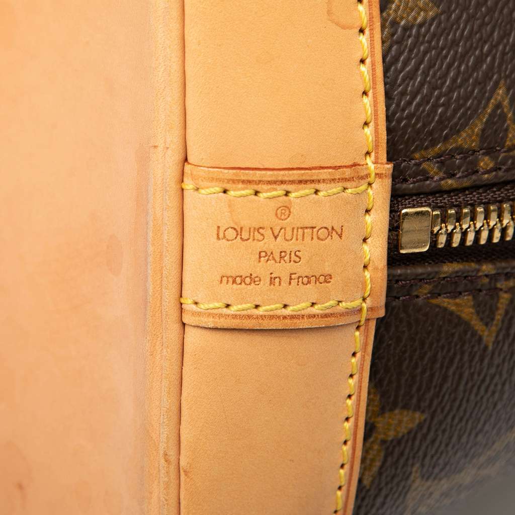 Louis Vuitton Monogram Alma PM Brown Very good condition - Box View