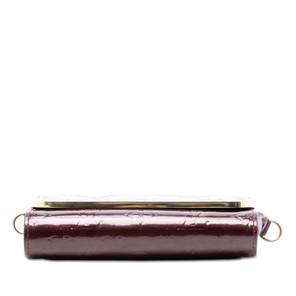 Louis Vuitton Monogram Vernis Rossmore PM Red Leather Very good condition - Inside View