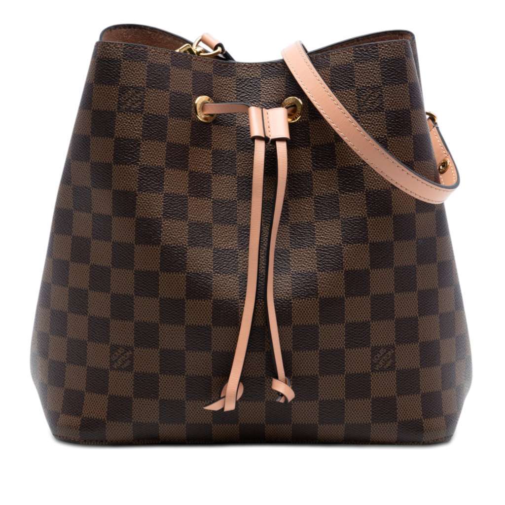 Louis Vuitton Damier Ebene NeoNoe MM Brown Very good - Front View