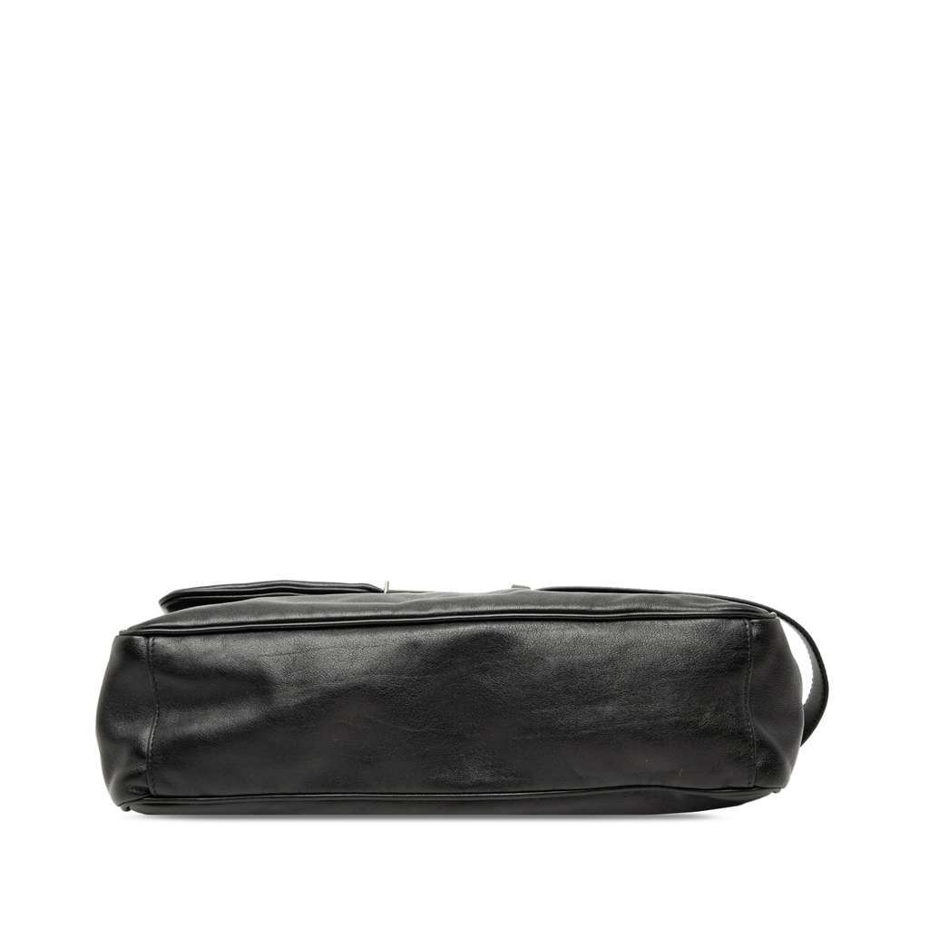 Balenciaga Medium Leather Modu Shoulder Bag Black Leather Very good - Inside View