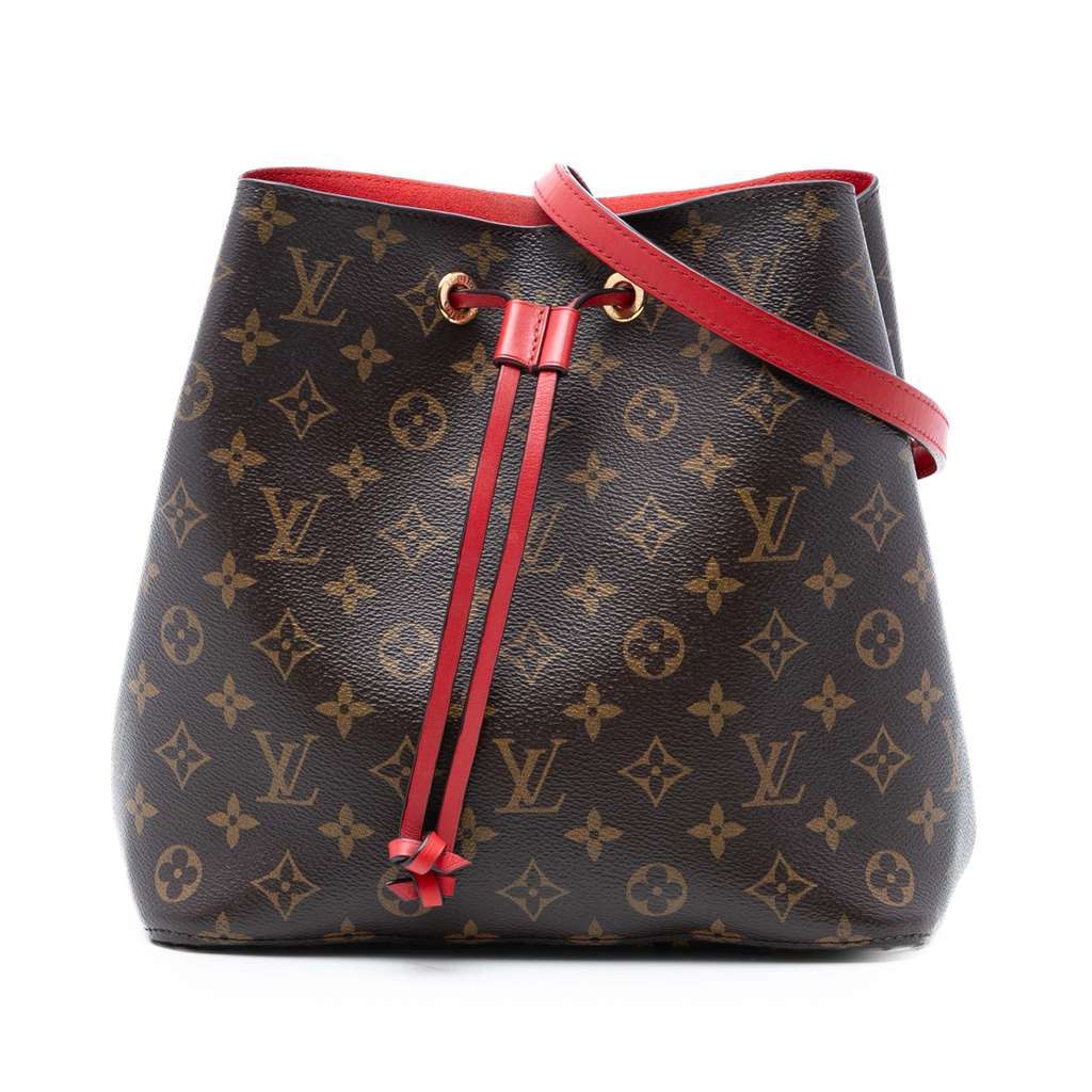 Louis Vuitton Monogram Neonoe MM Brown Very good - Front View