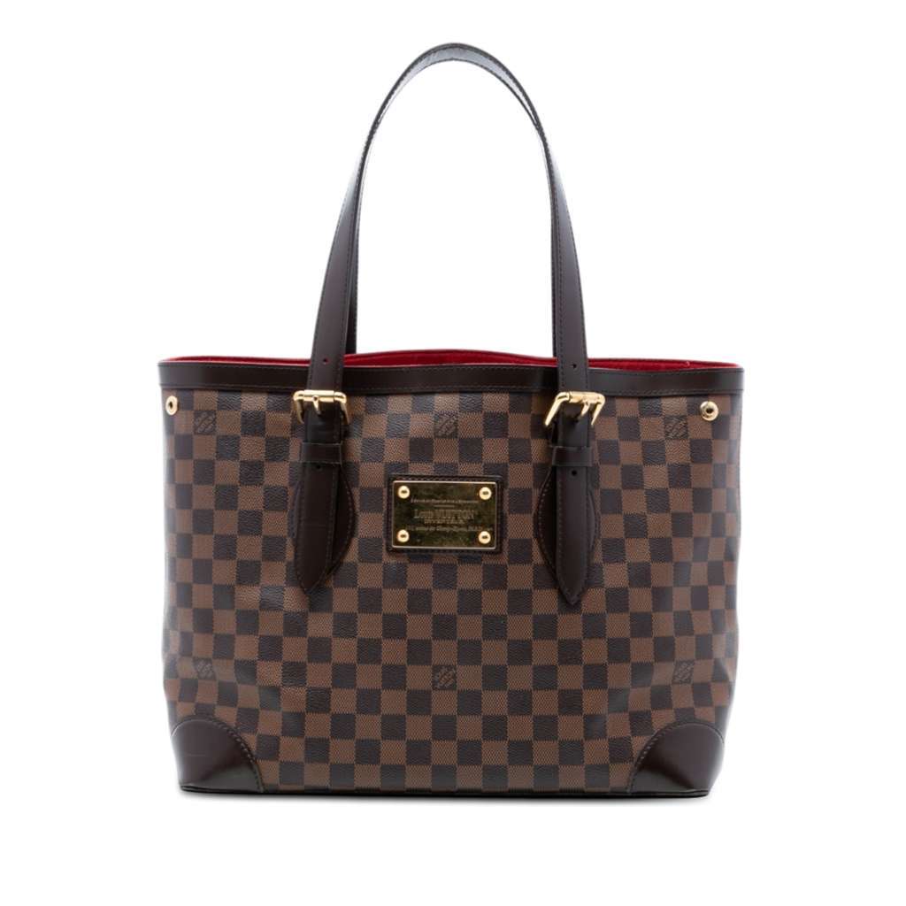 Louis Vuitton Damier Ebene Hampstead MM Brown Very good - Front View