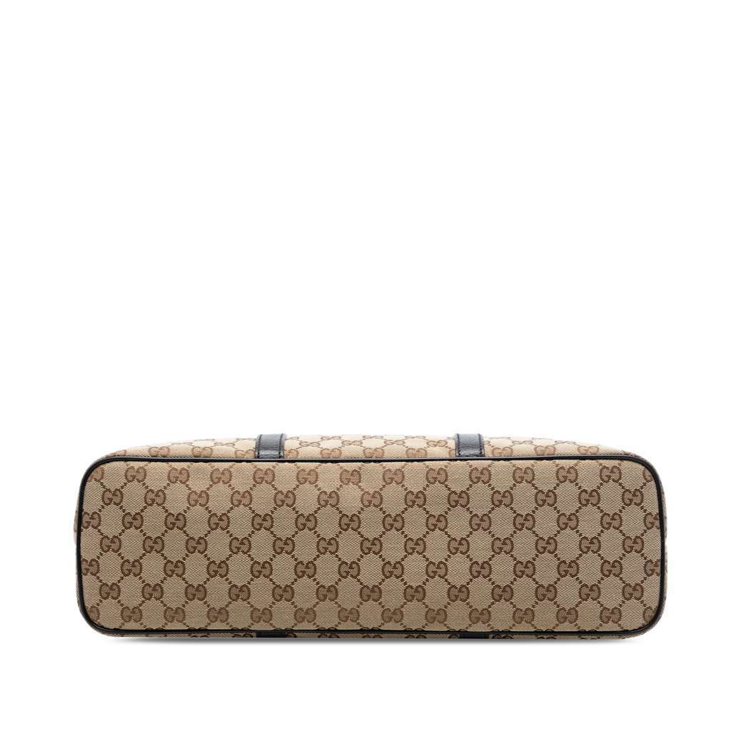 Gucci GG Canvas Joy Tote Beige Canvas Good - Inside View