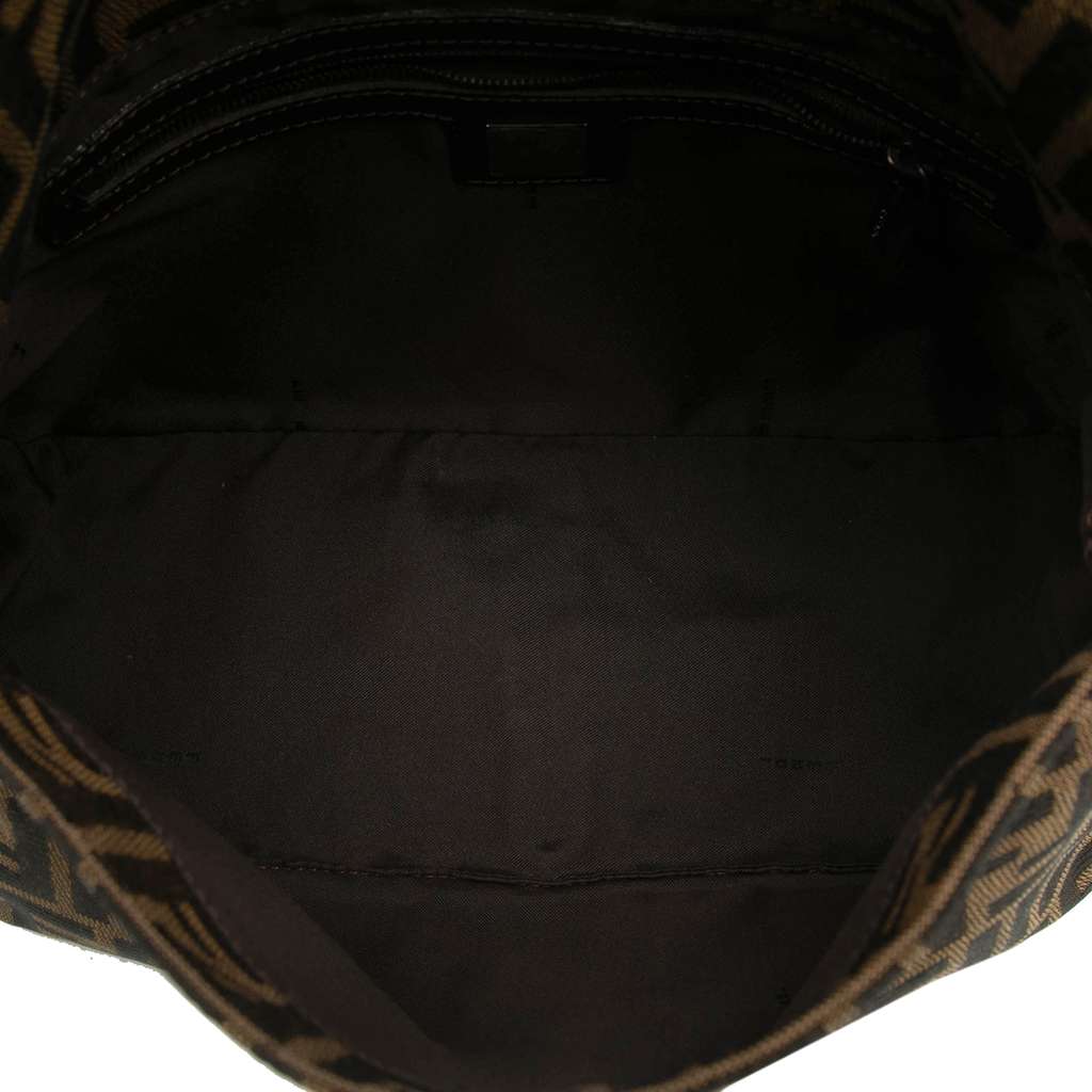 Fendi Zucca Canvas Mamma Forever Brown Canvas Good condition - Model View