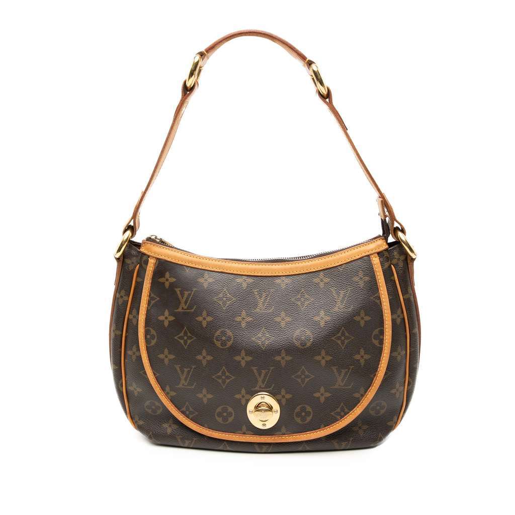 Louis Vuitton Monogram Tulum PM Brown Very good condition - Front View