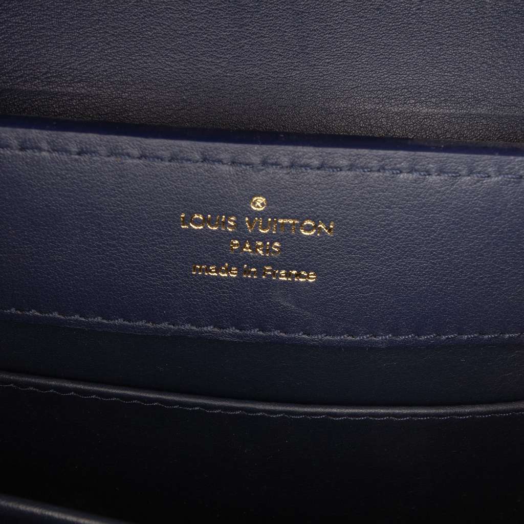 Louis Vuitton Monogram Since 1854 Capucines BB Blue Leather Very good - Box View