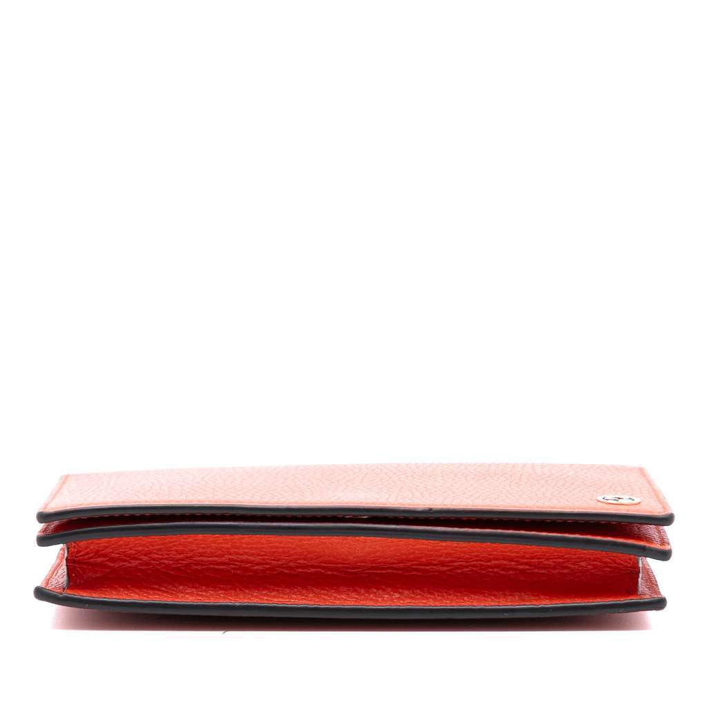 Gucci Leather Betty Wallet on Chain Orange Leather Very good - Inside View