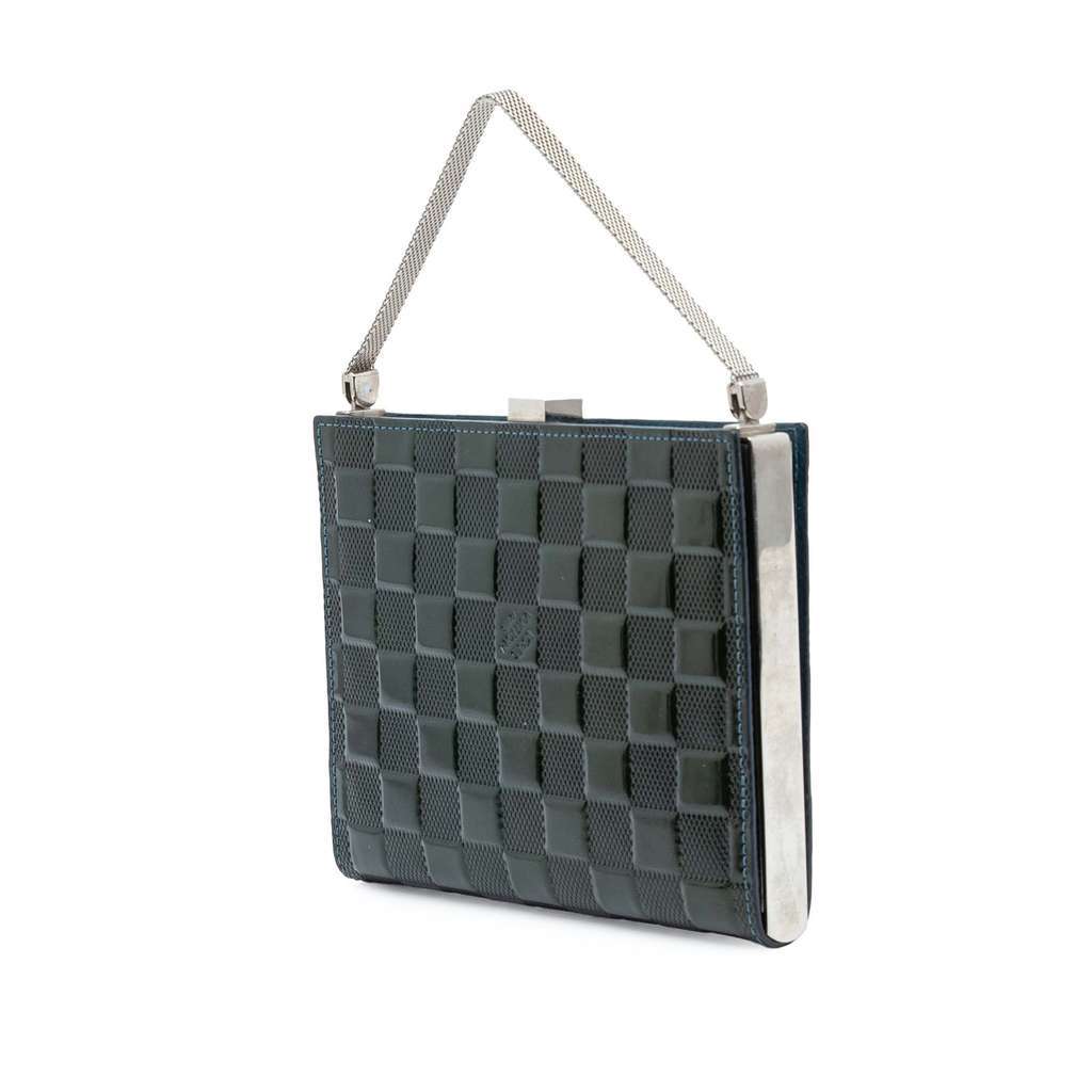 Louis Vuitton Damier Vernis Ange MM Blue Leather Very good - Back View