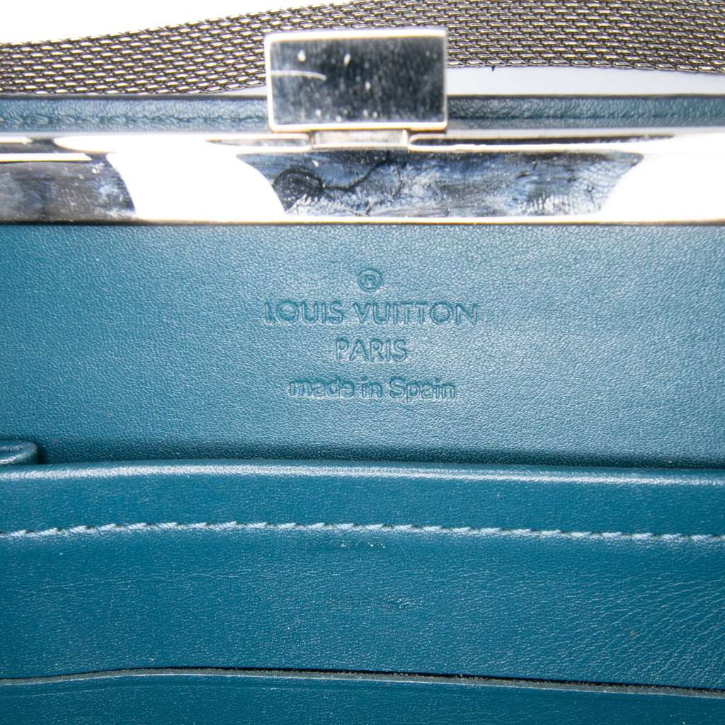 Louis Vuitton Damier Vernis Ange MM Blue Leather Very good - Box View