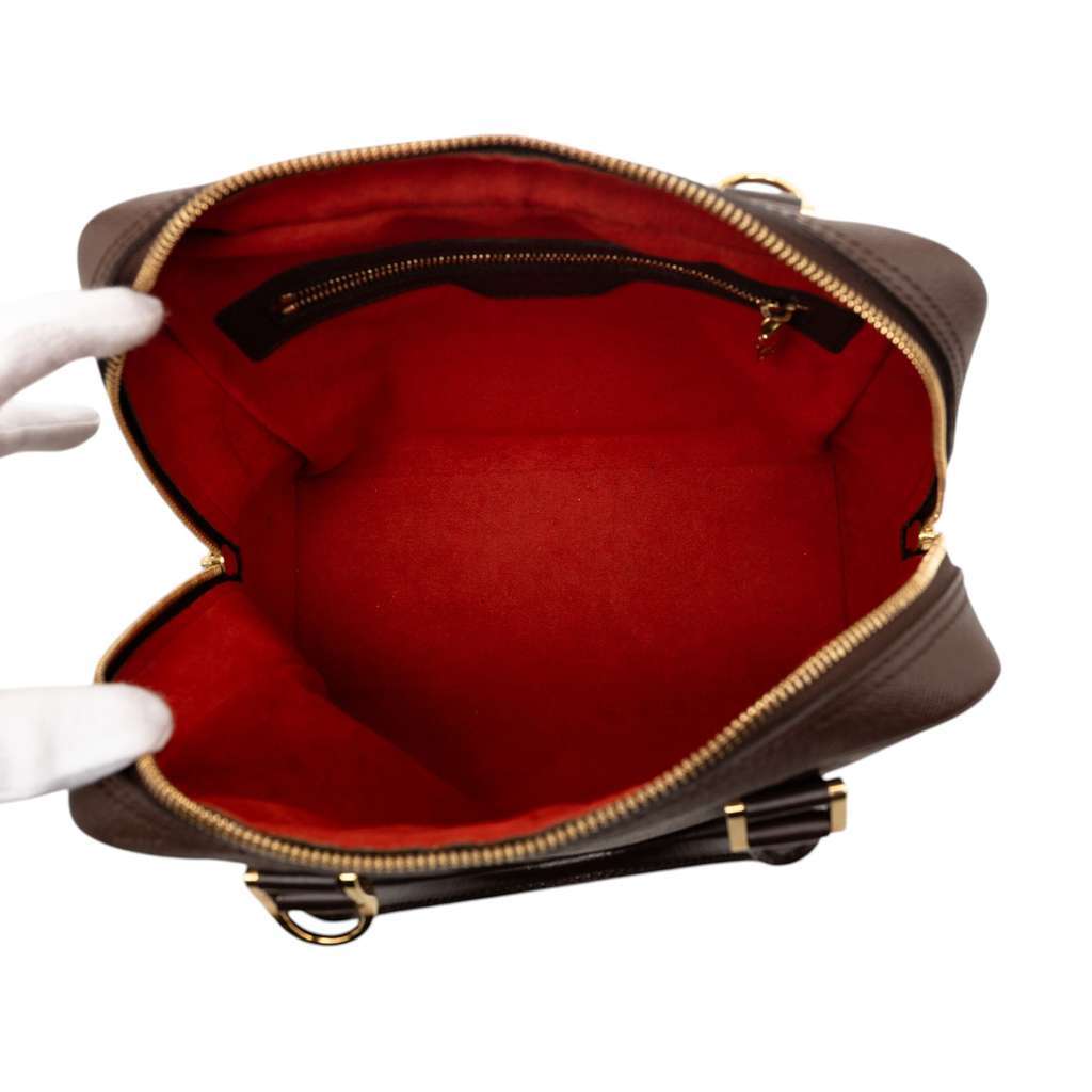 Louis Vuitton Damier Ebene Brera Brown Very good - Model View