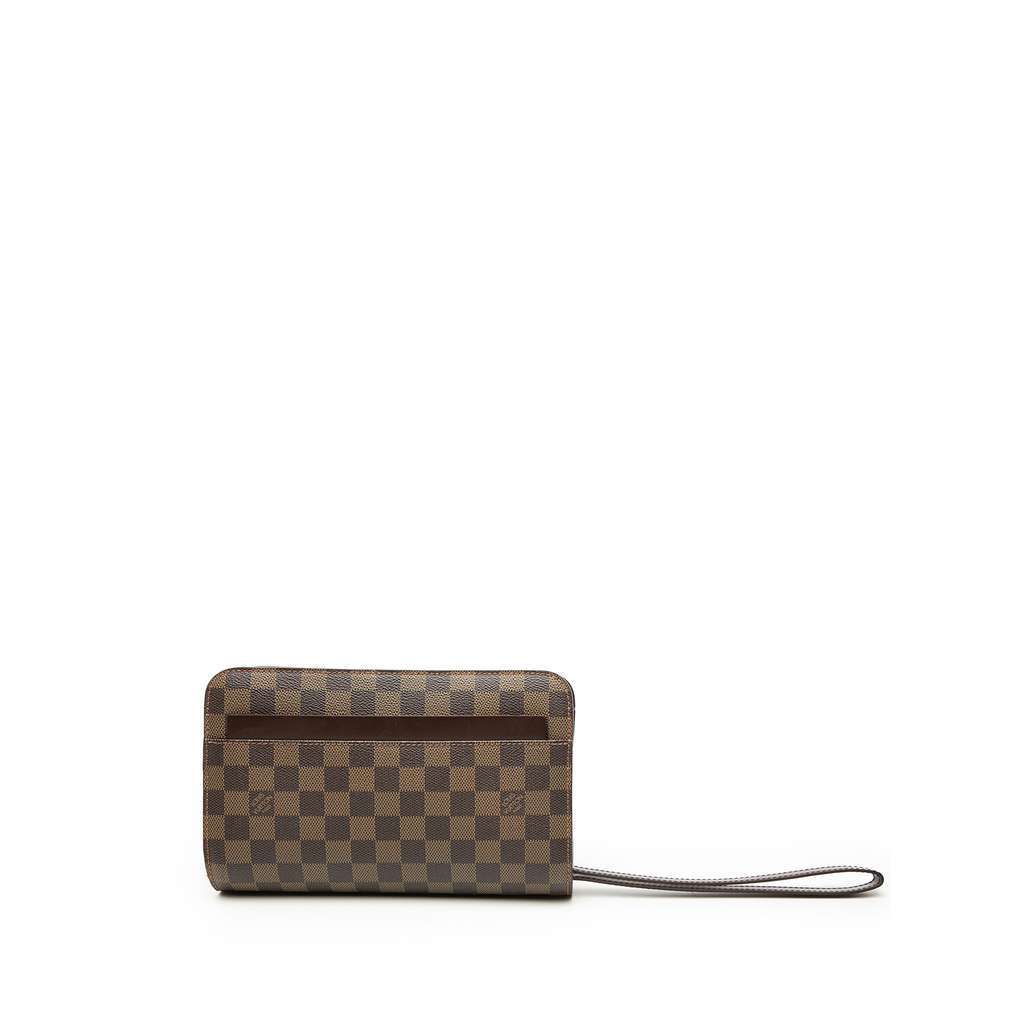 Louis Vuitton Damier Ebene Saint Louis Pochette Brown Very good - Front View