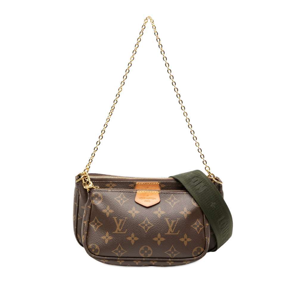 Louis Vuitton Monogram Multi Pochette Accessoires Brown Very good - Front View