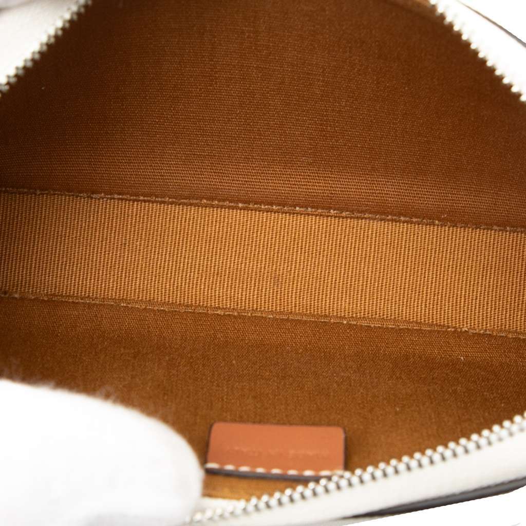 Celine Triomphe Coated Canvas Sunset Logo Horizontal Pouch Brown Canvas Very good - Model View