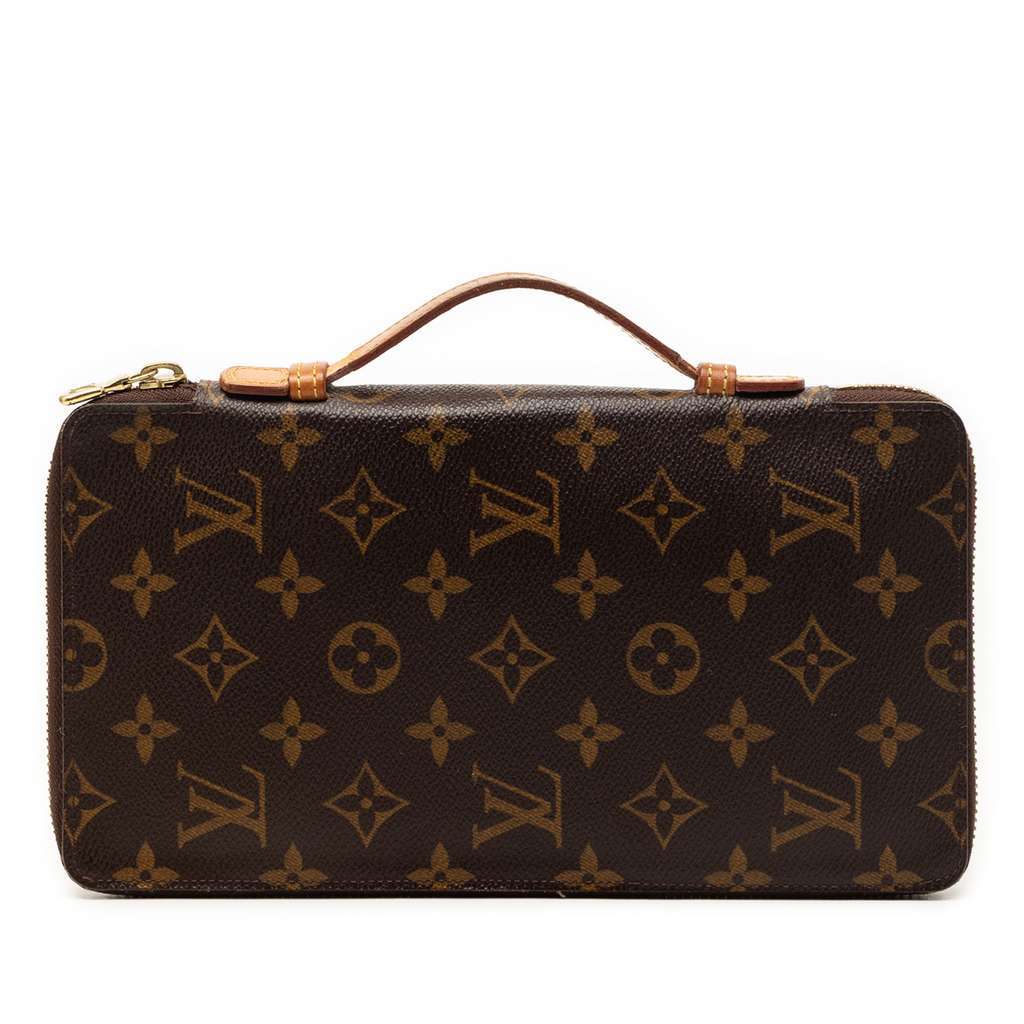 Louis Vuitton Monogram Organizer de Voyage Brown Very good condition - Front View