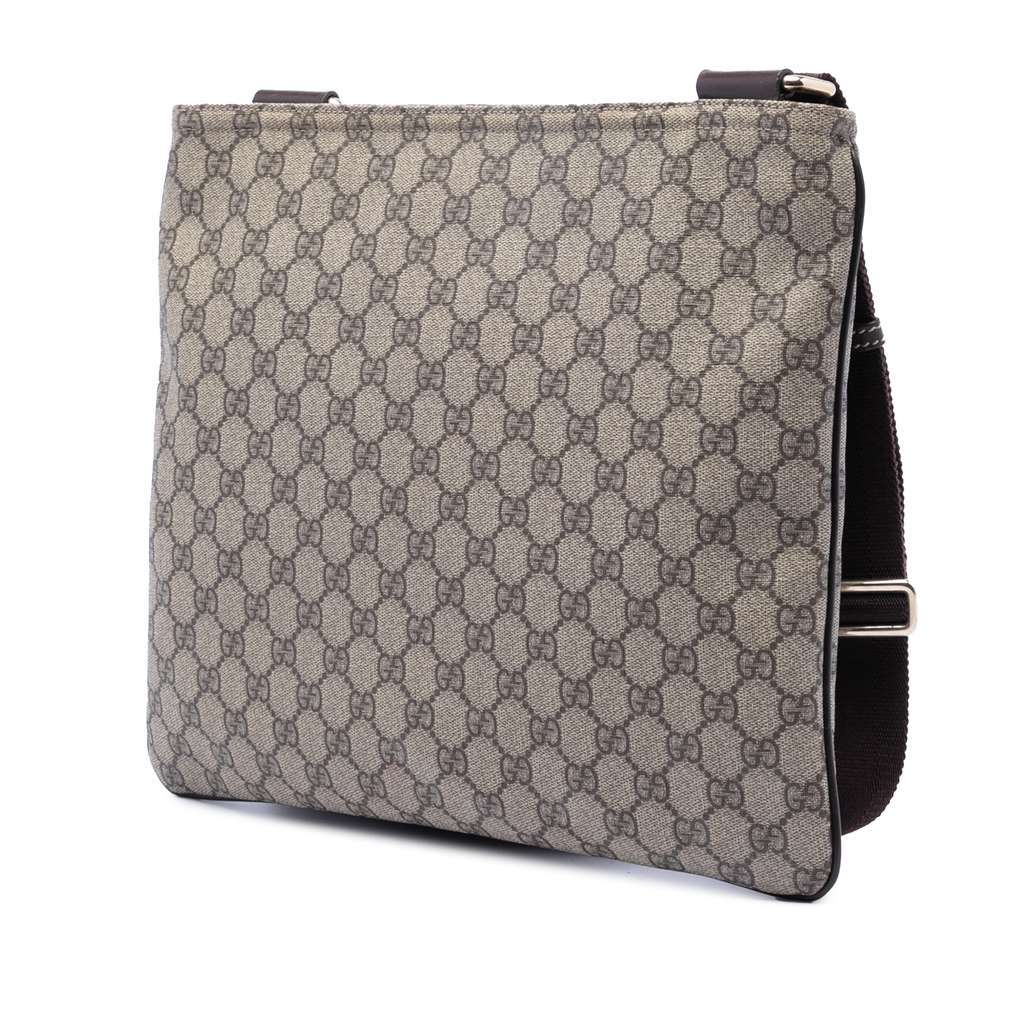Gucci GG Supreme Crossbody Beige Very good - Back View