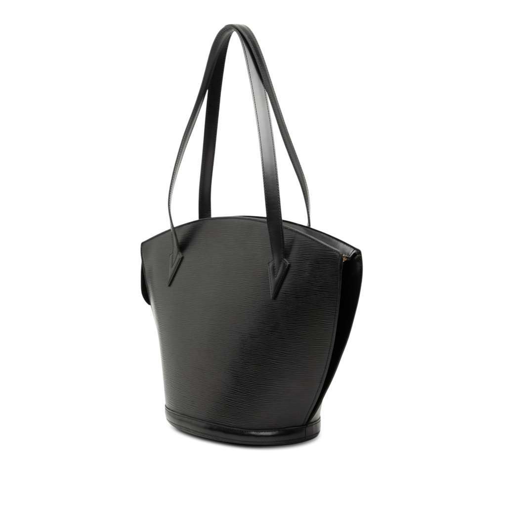 Louis Vuitton Epi Saint Jacques GM Long Strap Black Leather Good - Back View