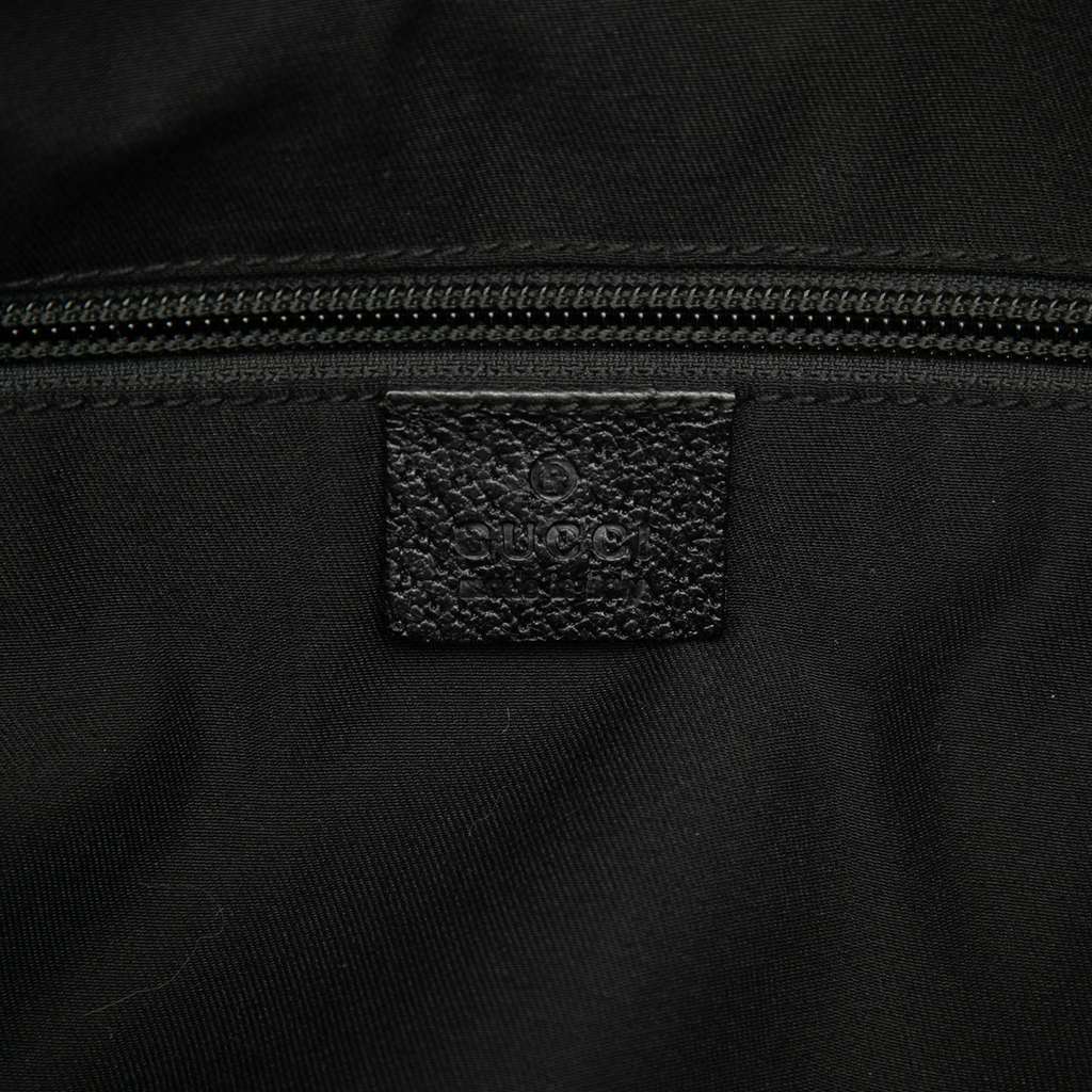 Gucci GG Canvas Web Vertical Tote Black Canvas Very good - Box View