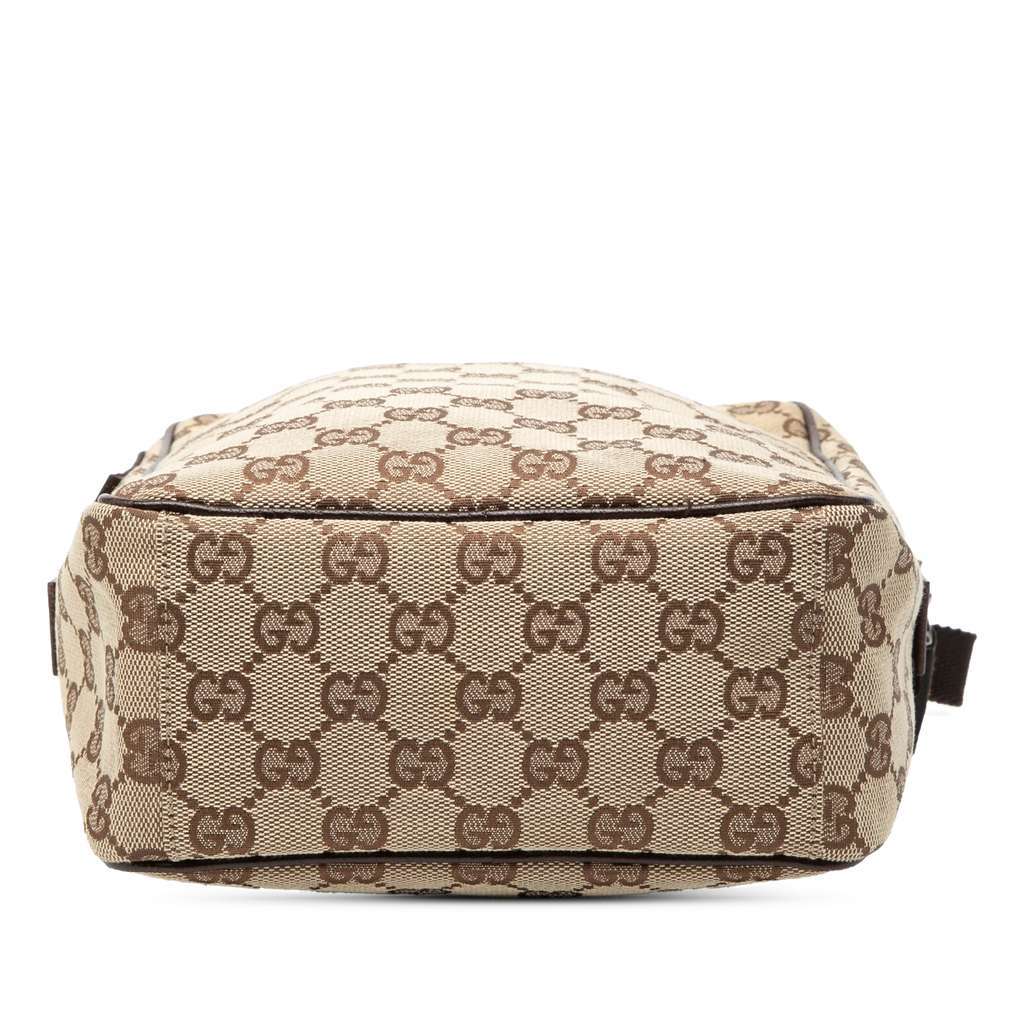 Gucci GG Canvas Crossbody Beige Canvas Very good - Inside View