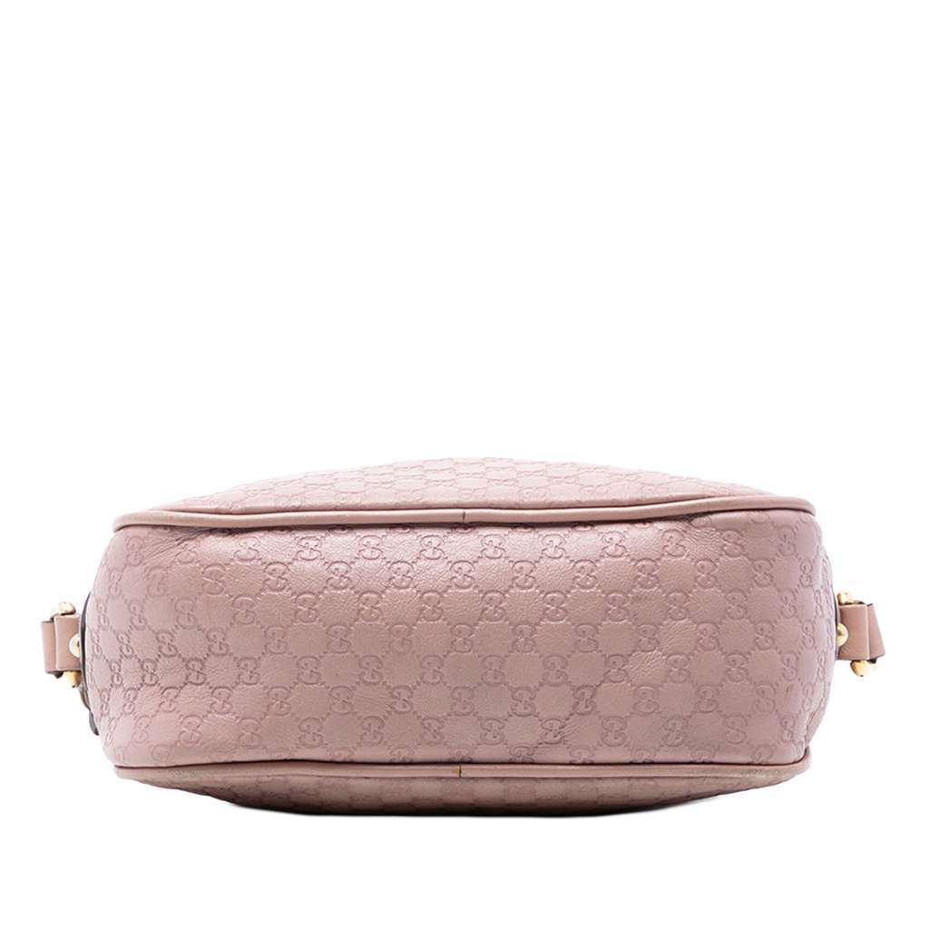 Gucci Microguccissima Sunshine Disco Camera Bag Pink Leather Very good - Inside View