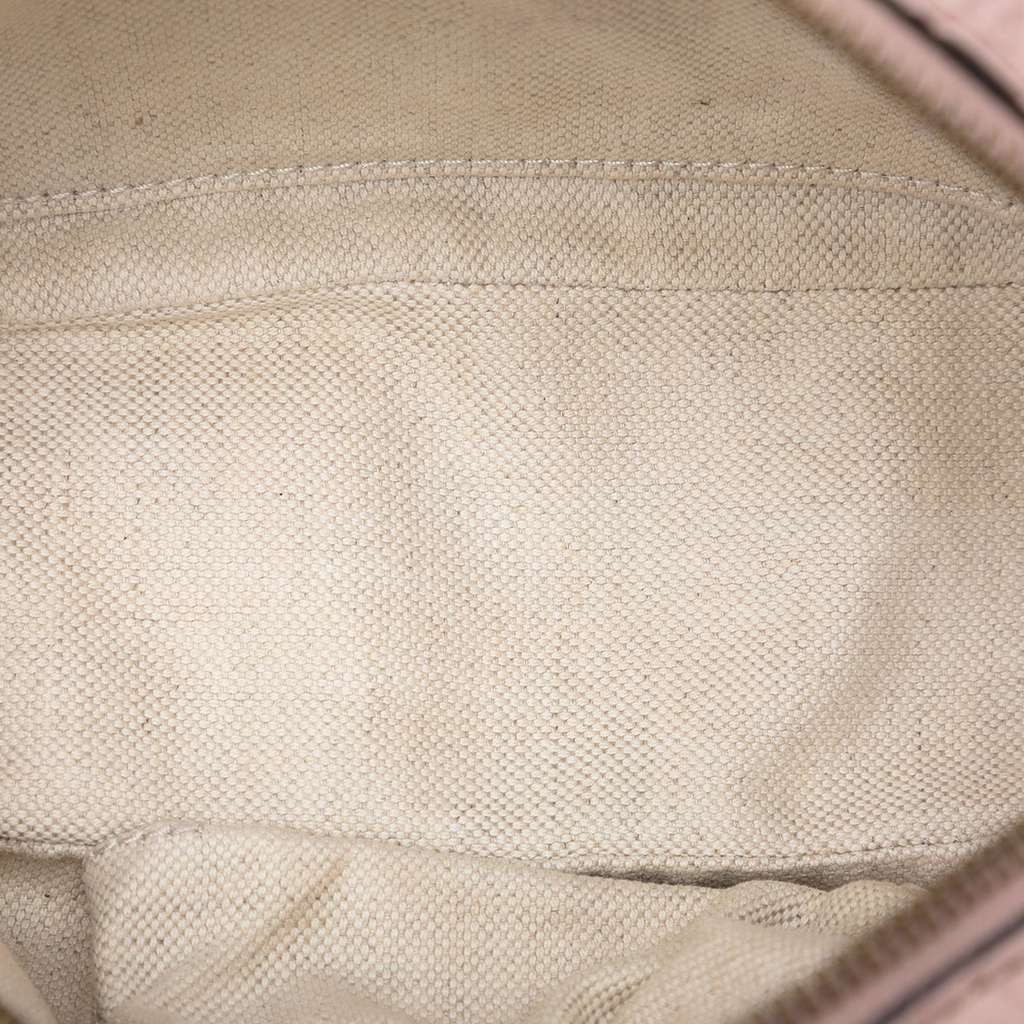 Gucci Microguccissima Sunshine Disco Camera Bag Pink Leather Very good - Model View