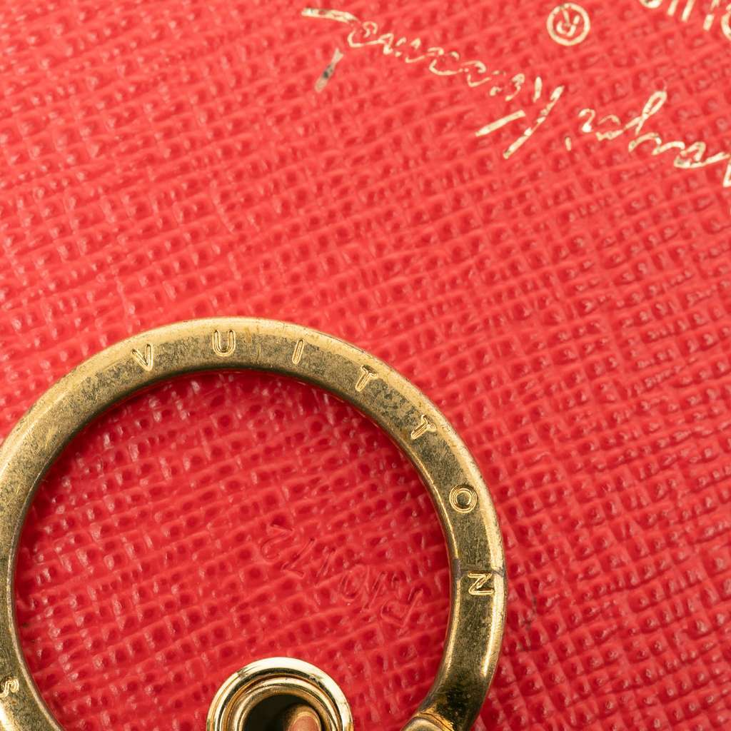 Louis Vuitton Yayoi Kusama Monogram Pumpkin Dots Bag Charm Red Very good - Model View