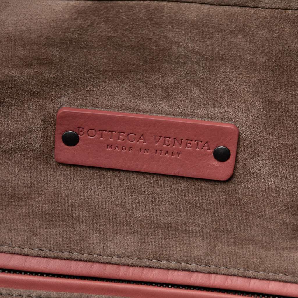 Bottega Veneta Nappa Intrecciato Handbag Pink Leather Very good - Box View