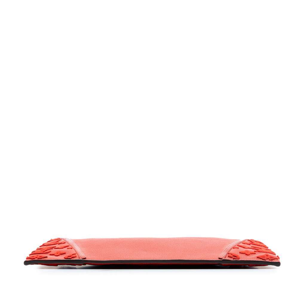 Louis Vuitton Veau Cachemire W Pochette Red Leather Good - Inside View