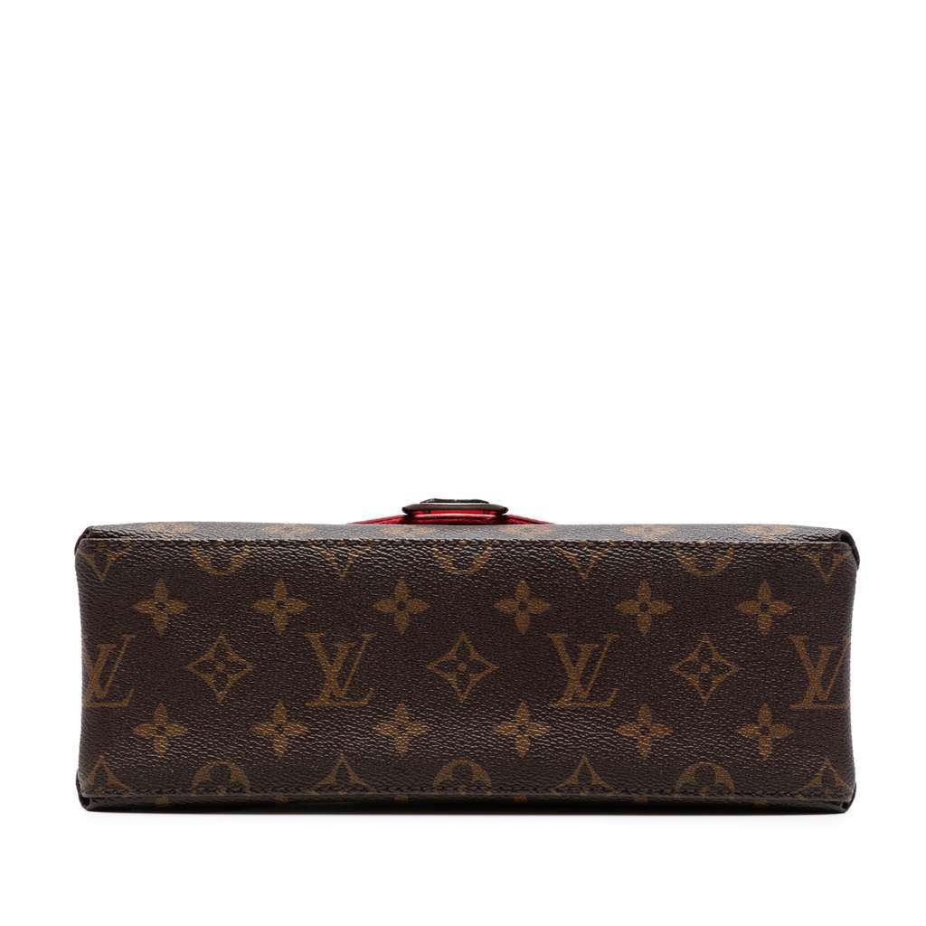 Louis Vuitton Monogram Epi Saint Michel Brown Very good condition - Inside View