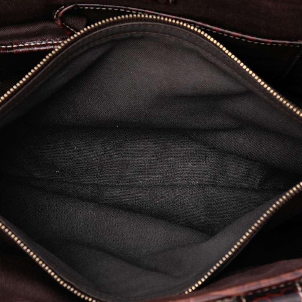 Celine Macadam Canvas Boogie Handbag Beige Canvas Very good - Model View