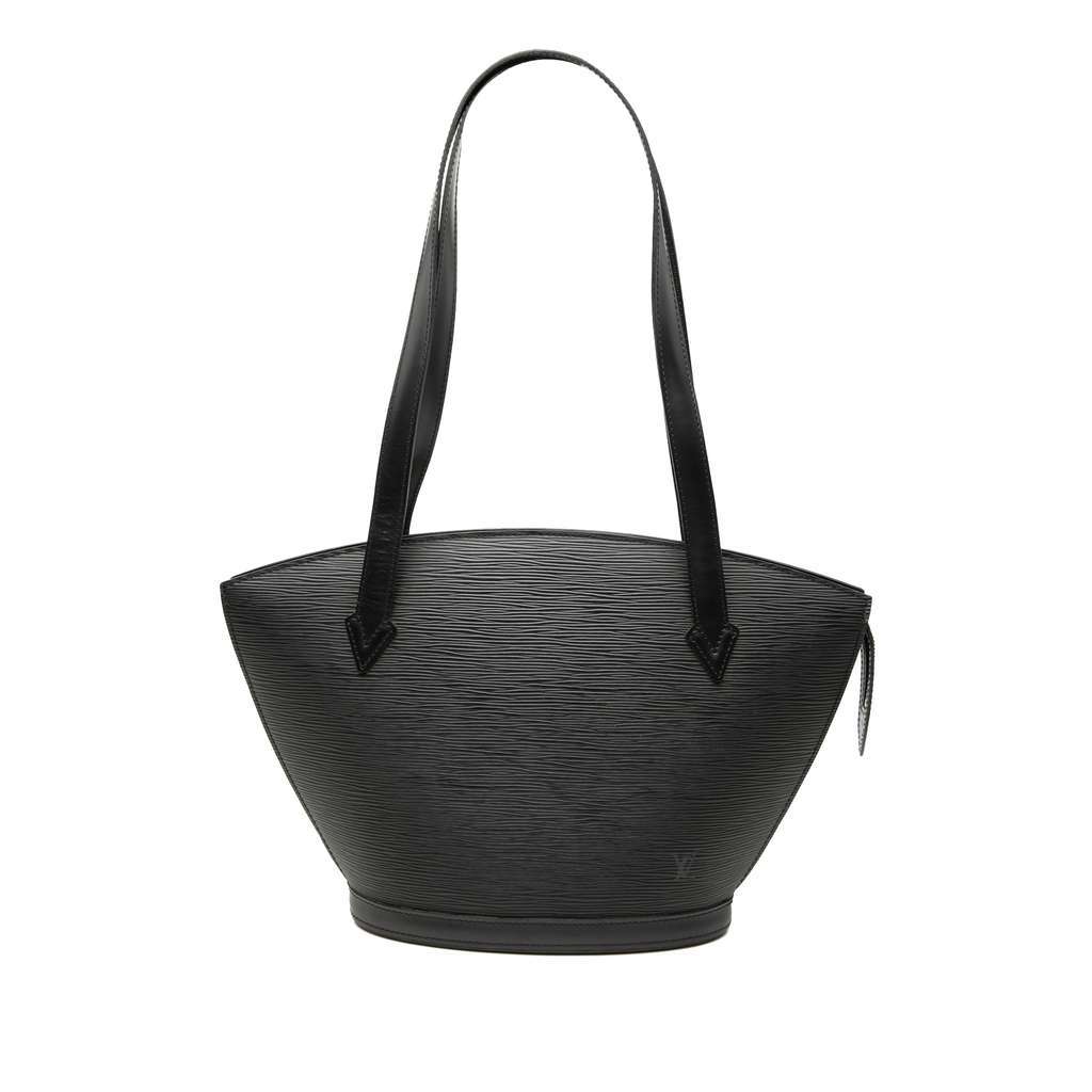 Louis Vuitton Epi Saint Jacques PM Long Strap Black Leather Very good - Front View
