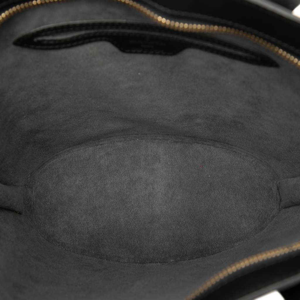 Louis Vuitton Epi Saint Jacques PM Long Strap Black Leather Very good - Model View