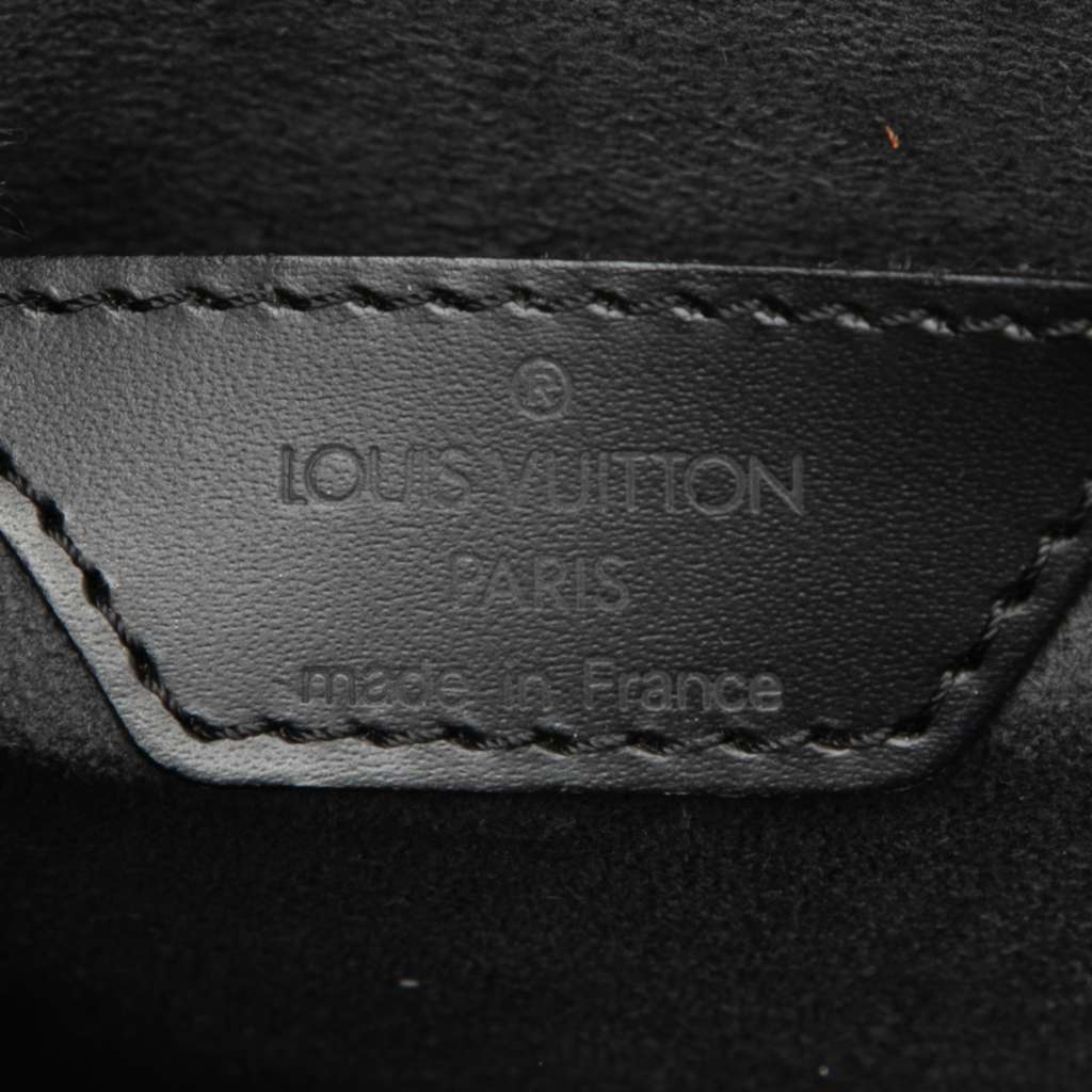 Louis Vuitton Epi Saint Jacques PM Long Strap Black Leather Very good - Box View