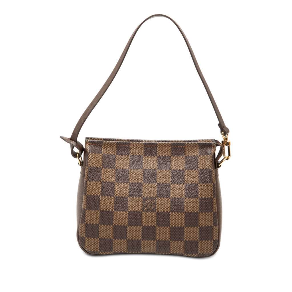 Louis Vuitton Damier Ebene Trousse Pochette Brown Very good - Front View