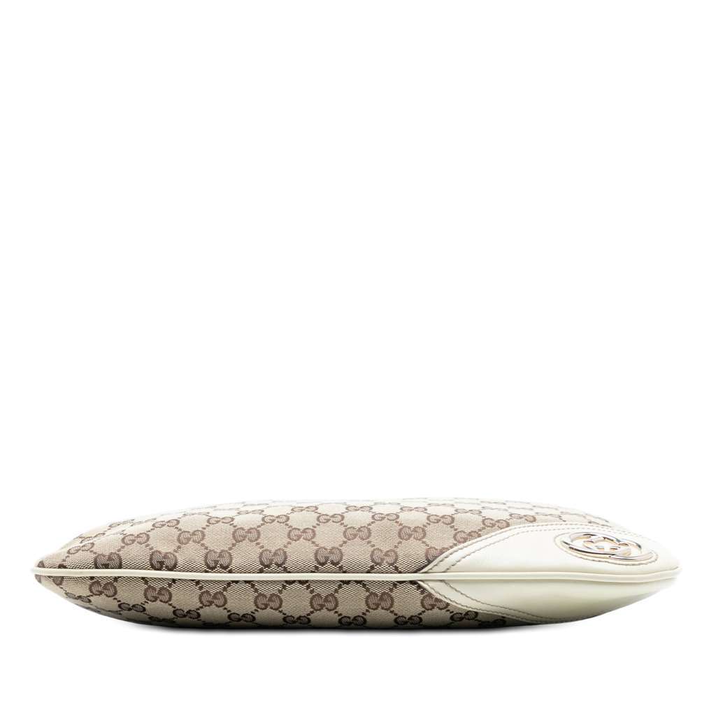 Gucci GG Canvas New Britt Hobo Beige Very good condition - Inside View