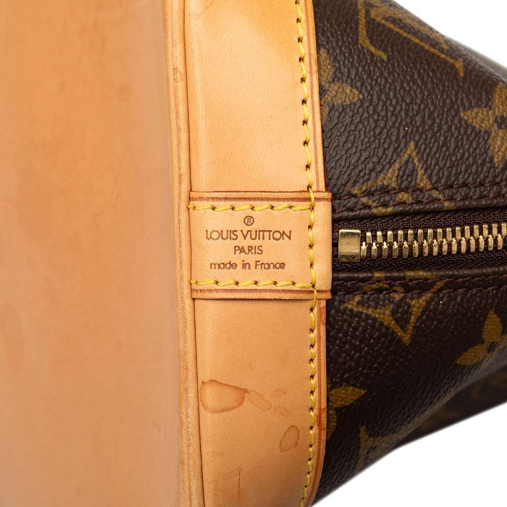 Louis Vuitton Monogram Alma PM Brown Very good - Box View