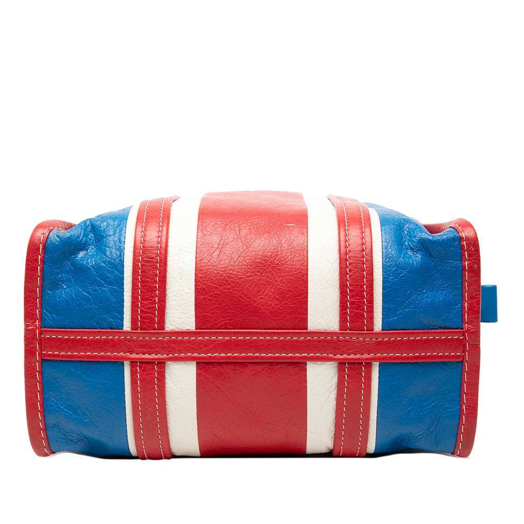 Balenciaga S Lambskin Bazar Shopper Tote Red Leather Very good - Inside View