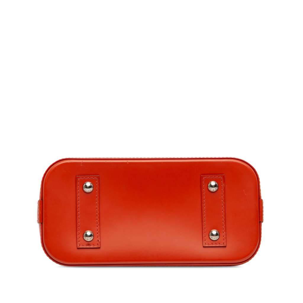 Louis Vuitton Epi Alma BB Orange Leather Very good - Inside View