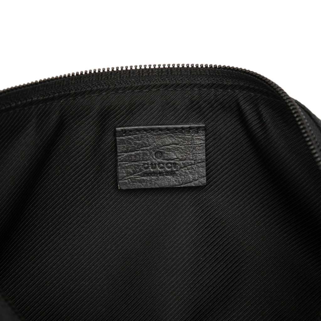 Gucci GG Canvas Boat Black Canvas Very good - Box View