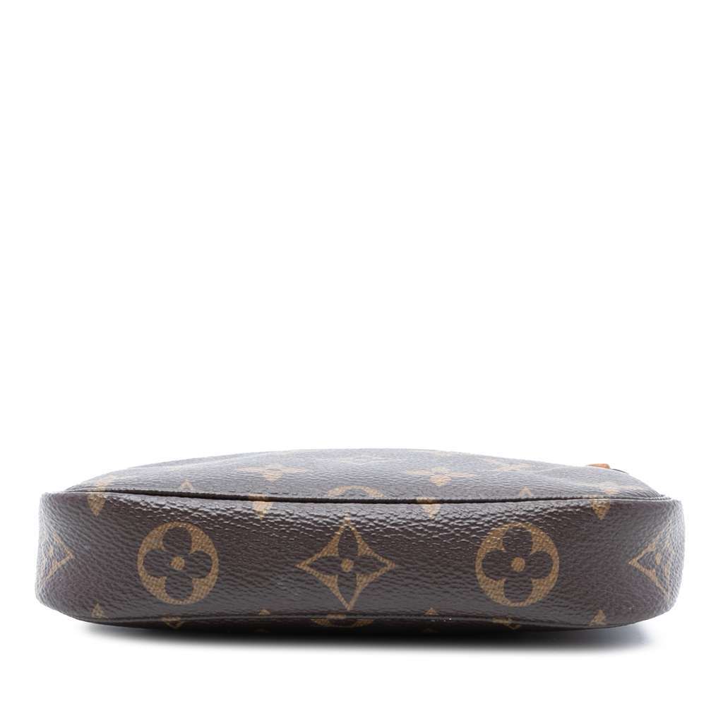 Louis Vuitton Monogram Mini Pochette Accessoires Brown Very good - Inside View