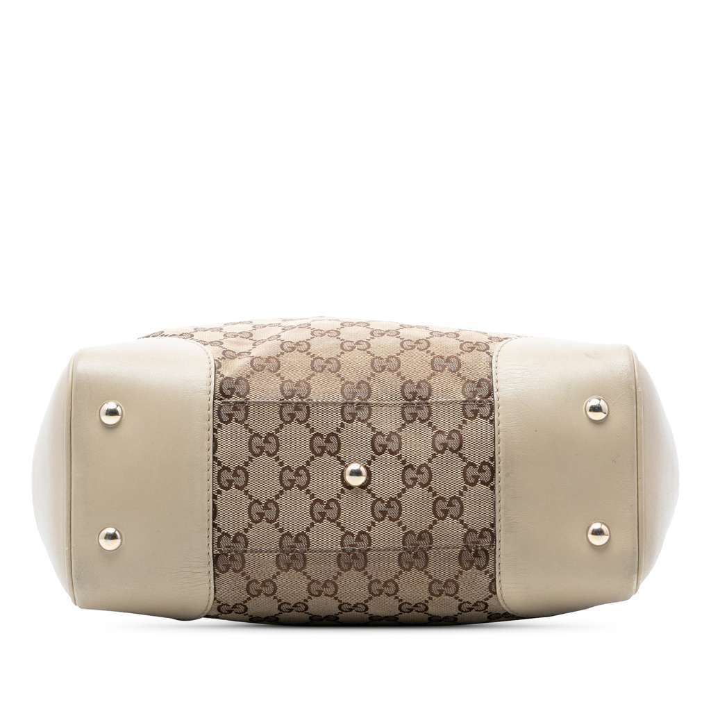Gucci GG Canvas Mayfair Tote Beige Canvas Very good - Inside View
