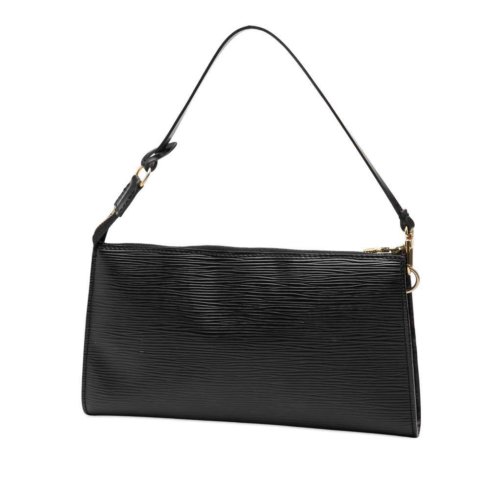 Louis Vuitton Epi Pochette Accessoires Black Leather Very good - Back View