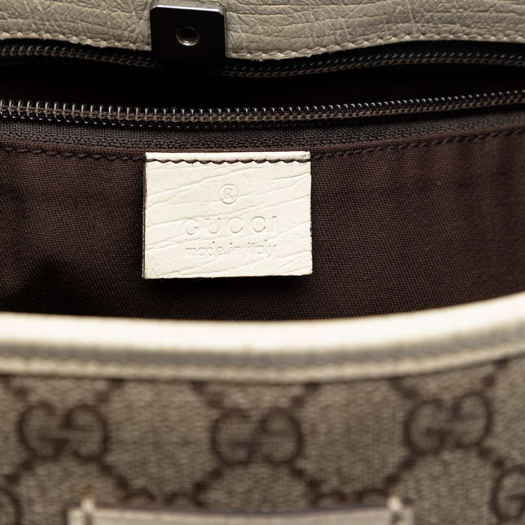 Gucci GG Supreme Joy Tote Beige Canvas Very good condition - Box View