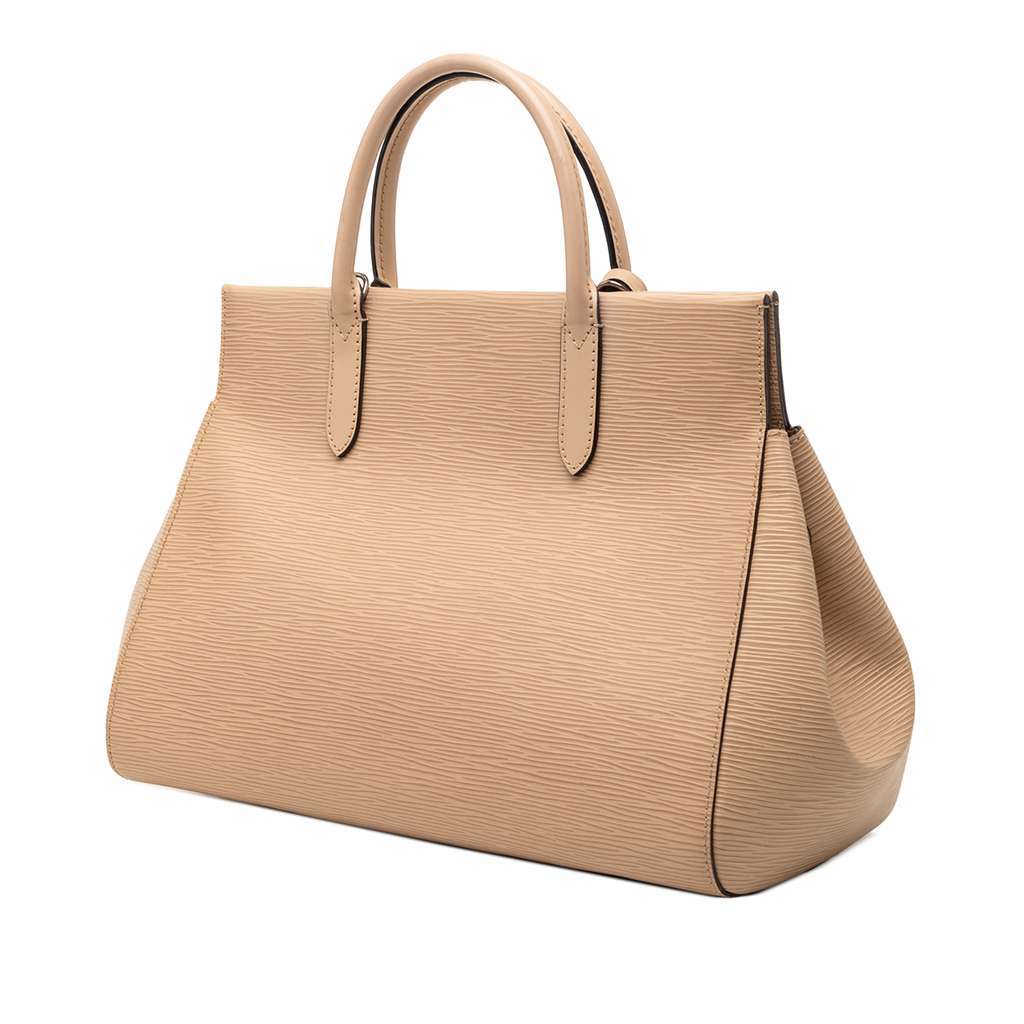 Louis Vuitton Epi Marly MM Beige Leather Very good condition - Back View