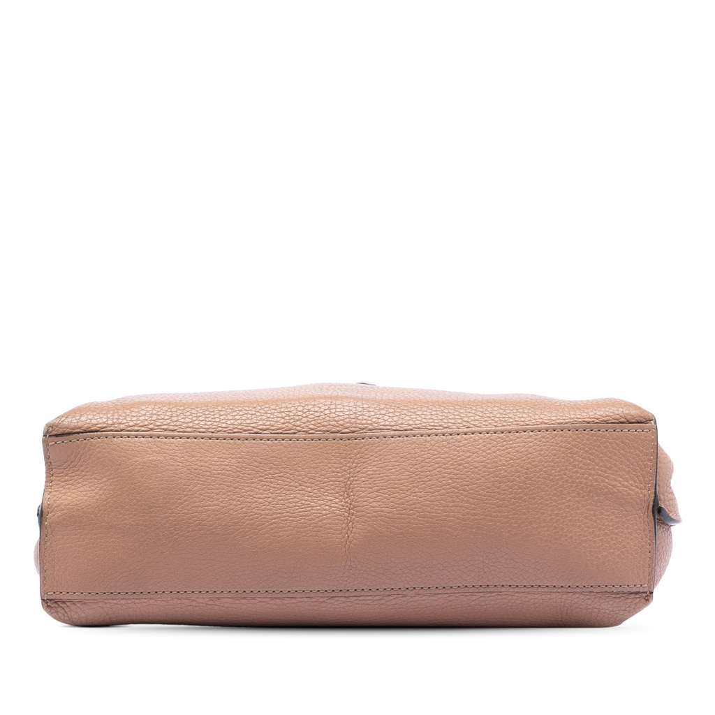 Gucci Small Leather Bamboo Daily Satchel Brown Leather Very good condition - Inside View