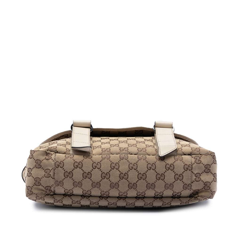 Gucci GG Canvas Messenger Bag Beige Canvas Very good - Inside View